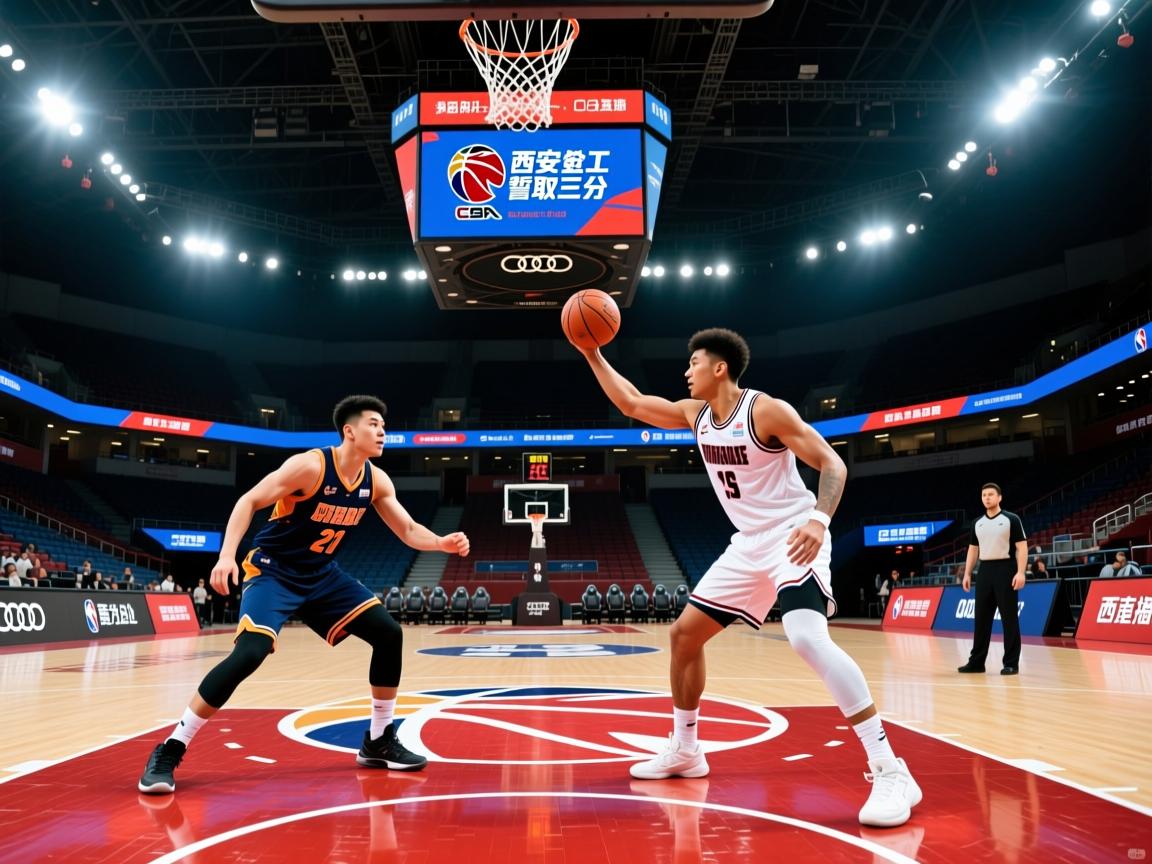 辽阳奥迪全力以赴对战西安建工，誓取三分  第1张