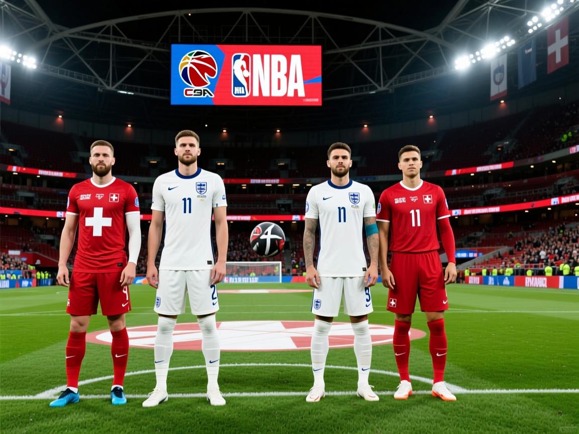 英格兰队与瑞士战平，保持领先优势不变