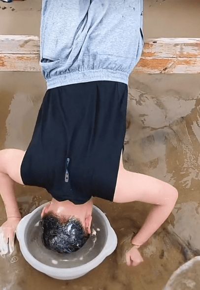 天赐赛后倒立洗头：如果AG能连追三局，我直播间倒立洗头(看完不笑我倒立洗头)